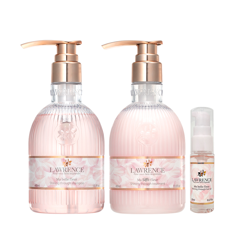 LAWRENCE 柔綸絲-粉漾 閃耀滋養洗護養髮組