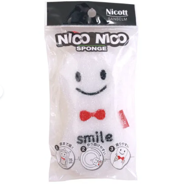 日本Nico Nico微笑海綿百潔布 (非日本製)