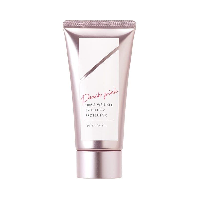 Orbis Wrinkle Bright UV Protector 全能盈白精華防曬乳- Peach Pink 50g