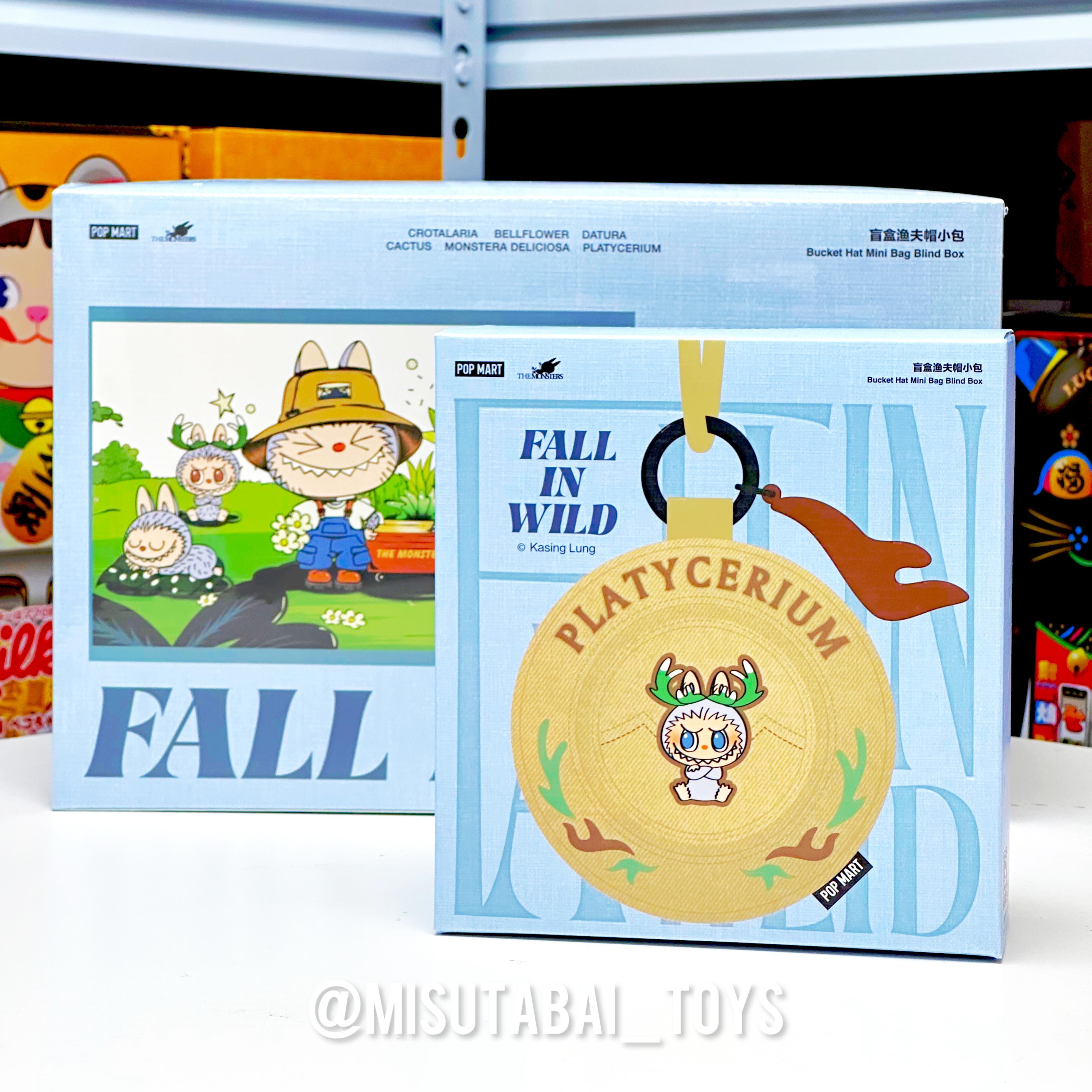 Labubu THE MONSTERS Fall in Wild Series - Bucket Hat Mini Bag Blind Box