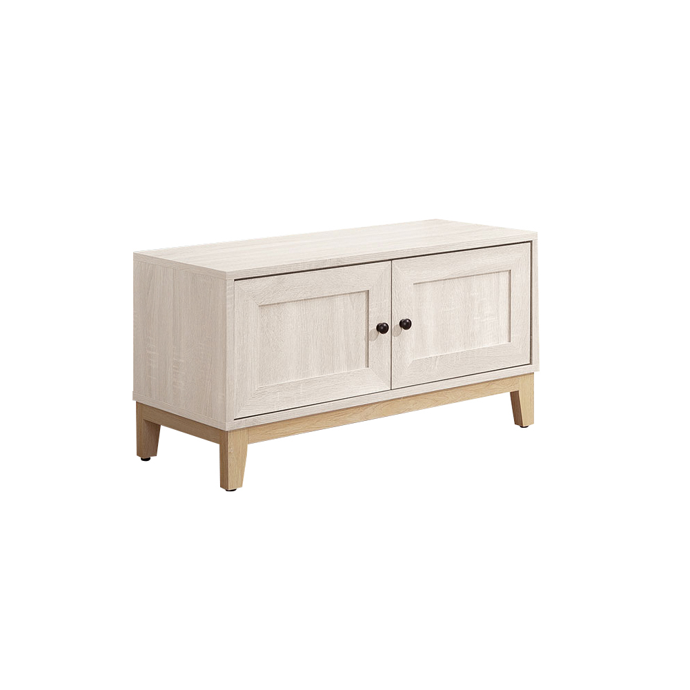 妮塔2.7尺二門坐式鞋櫃/座鞋櫃/收納穿鞋椅