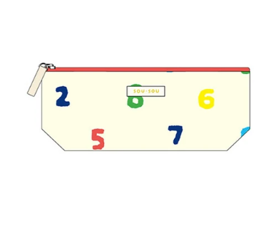 日本SOU・SOU長型拉鏈袋 (日本製)