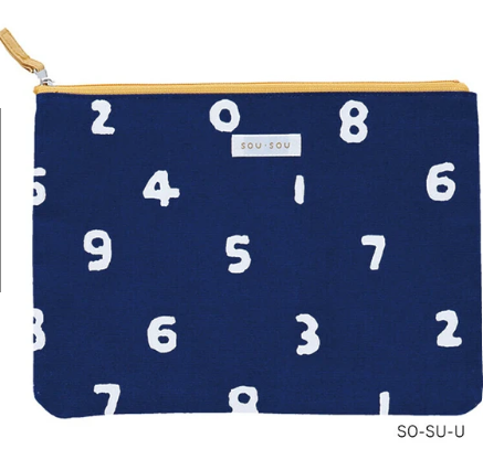 日本SOU・SOU拉鏈袋(L) (日本製)