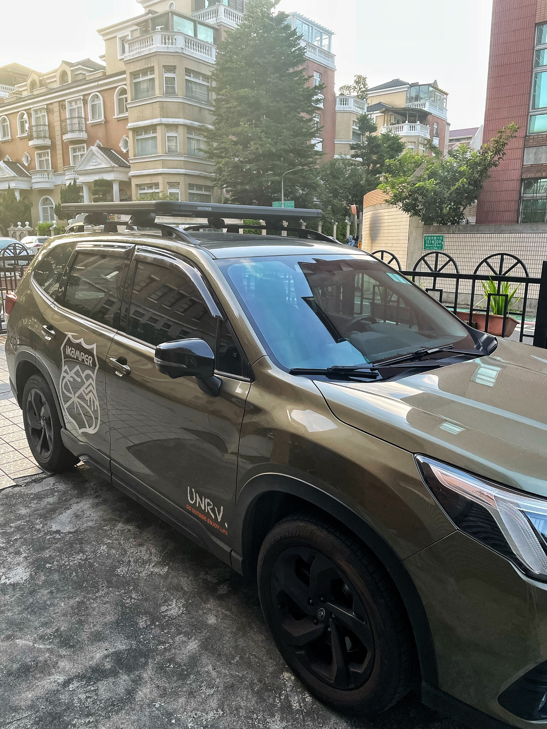 SUBARU FORESTER  森林人-YAKIMA LockNLoad Platform 重型載重平台-實車安裝-unrv. 台灣專業安裝