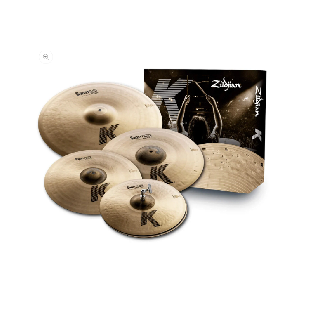 Zildjian Zildjian / K Sweet Cymbal Pack 銅鈸套鈸組 (KS5791) — 三峽鼓 / 打擊｜YA! 玩音樂