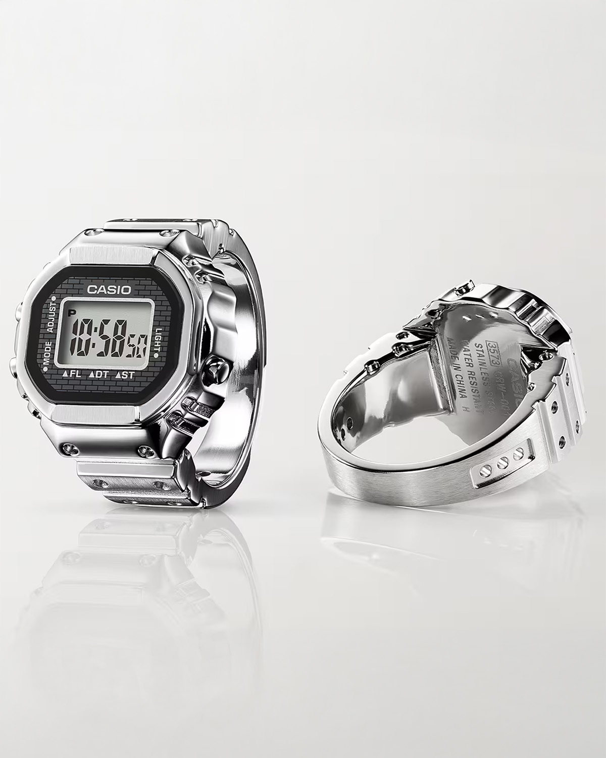 [預訂] CASIO 50週年戒指手錶 | CRW-001-1