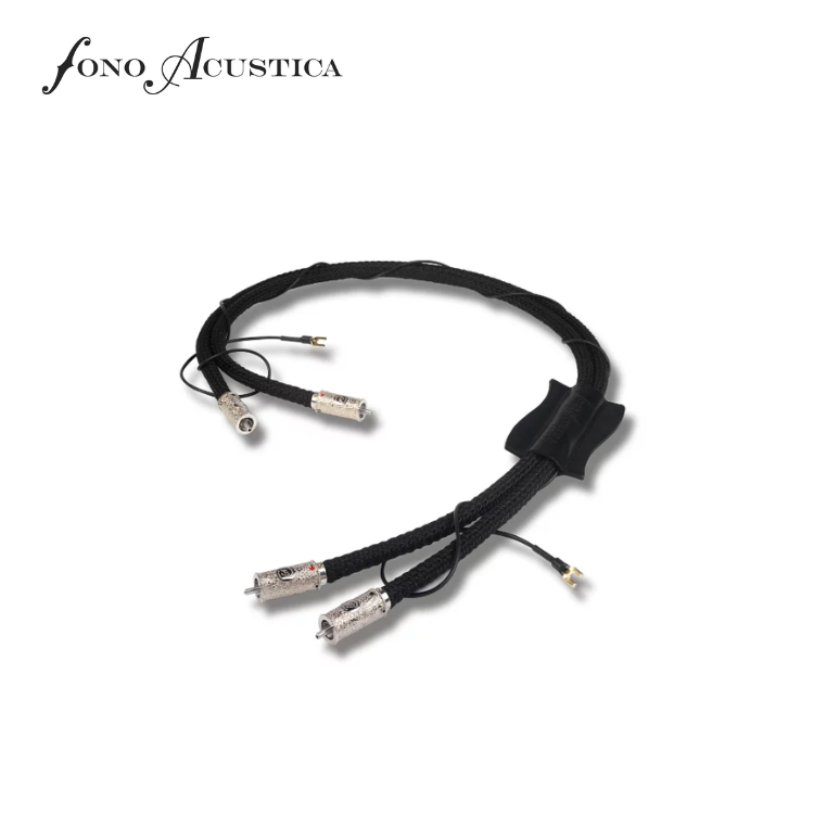 Fono Acustica Virtuoso - 頂級金銀合金 Phono DIN-RCA 線 (1條)