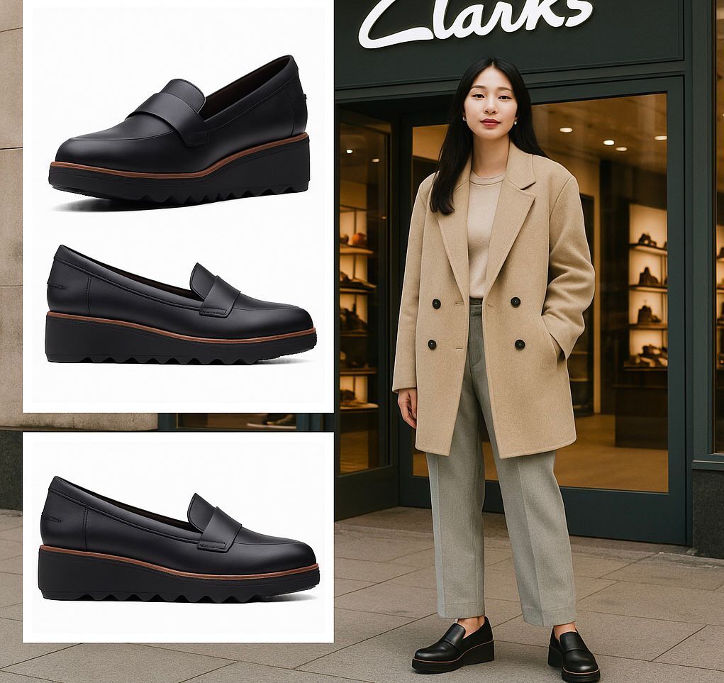【預購】Clarks LL0705653 樂福厚底便鞋