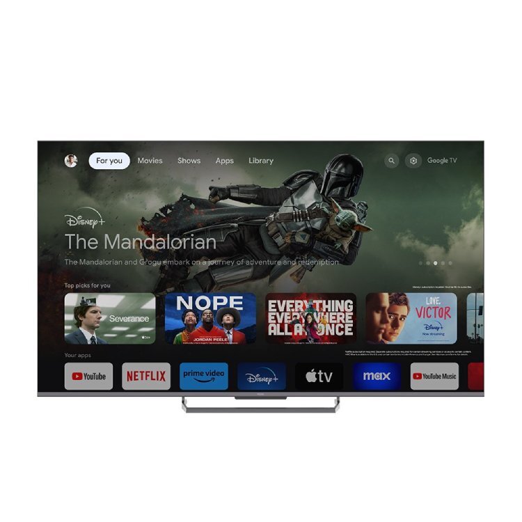 【Haier海爾】65吋 4K QLED 144Hz GoogleTV 旗艦型智慧聯網顯示器 H65S90EUX (含基本安裝)