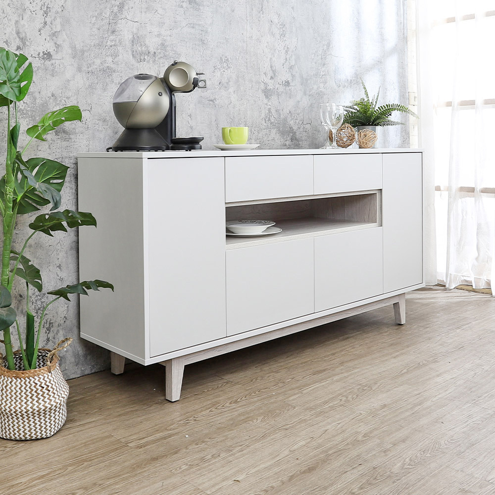 克萊妮5尺收納餐櫃/碗盤置物櫃/置物矮櫃/玄關櫃(下座)