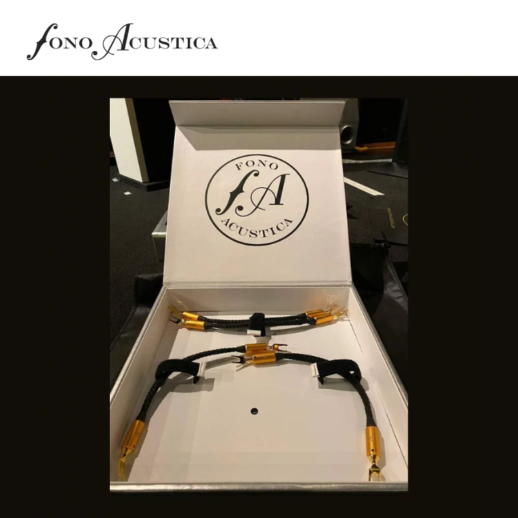 Fono Acustica Virtuoso - 頂級金銀合金喇叭跳線 25cm (共四條，一對喇叭用)