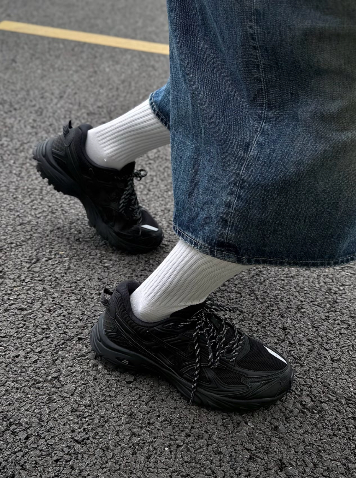 Mizuno 美津濃 FIYI TL V2 黑武士 黑色 網布 復古 慢跑鞋 休閒鞋 D1GH251907/預購