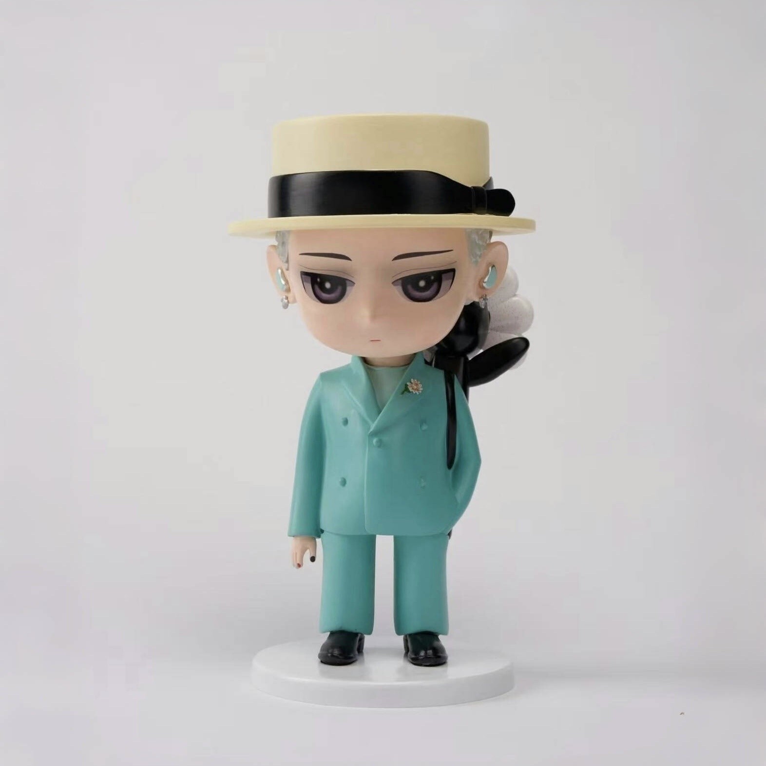 <現貨> 限量 GD 綠西裝 Q版潮玩 36cm 迷你版 10cm