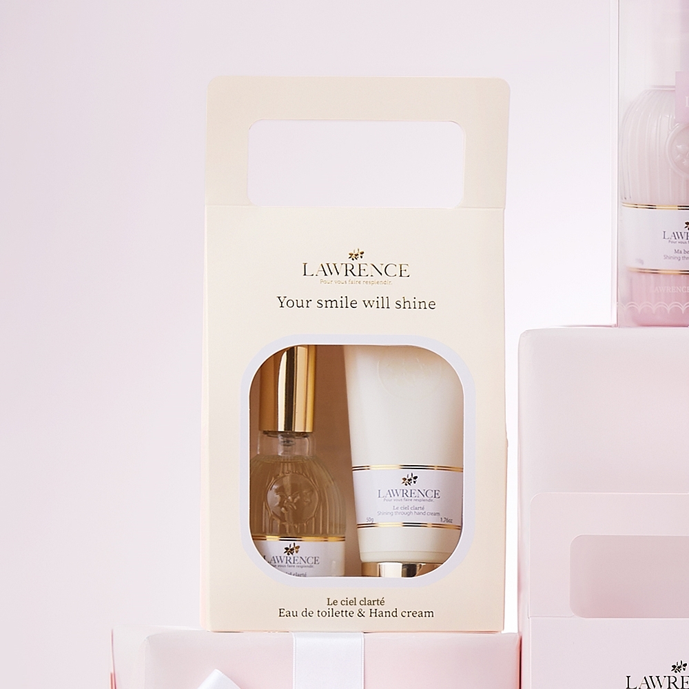 LAWRENCE柔綸絲-晨曦 閃閃惹人疼香水禮盒
