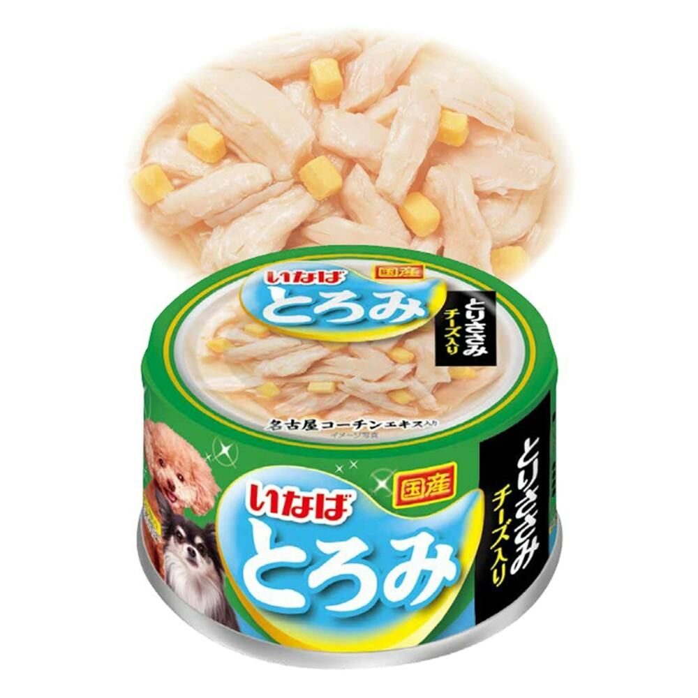 CIAO 狗罐頭 雞肉+芝士 80g D-75【原箱24 罐】