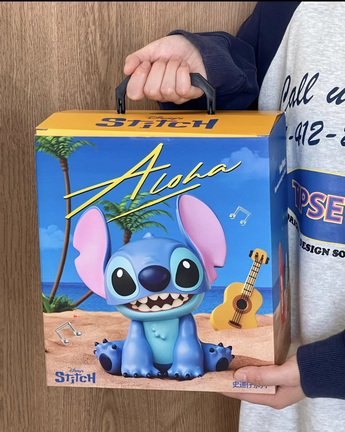 正版授權 Disney 迪士尼 史迪奇 大型 藍芽音響公仔 共3款