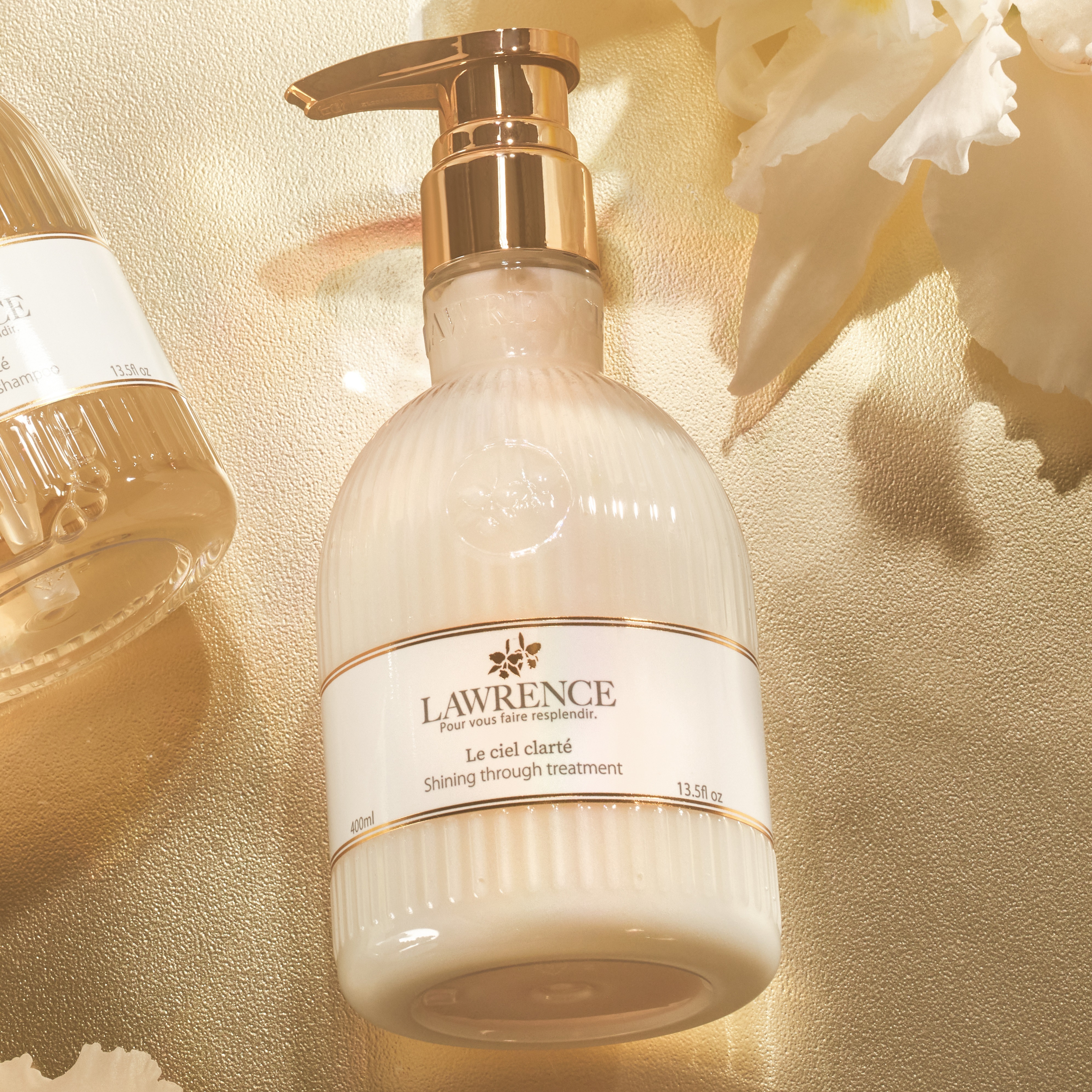 LAWRENCE 柔綸絲-晨曦 閃耀滋養修護乳400ml