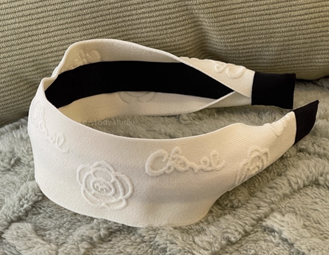 小香風浮雕髮圈