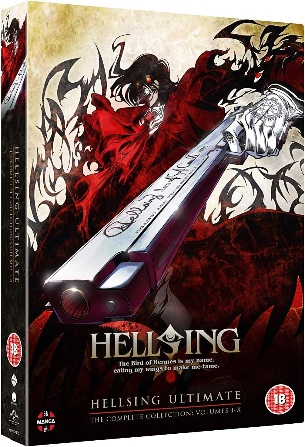 Hellsing 厄夜怪客 - 經典 TV 版 & Ultimate OVA 版 DVD 全合輯 / 日英字幕