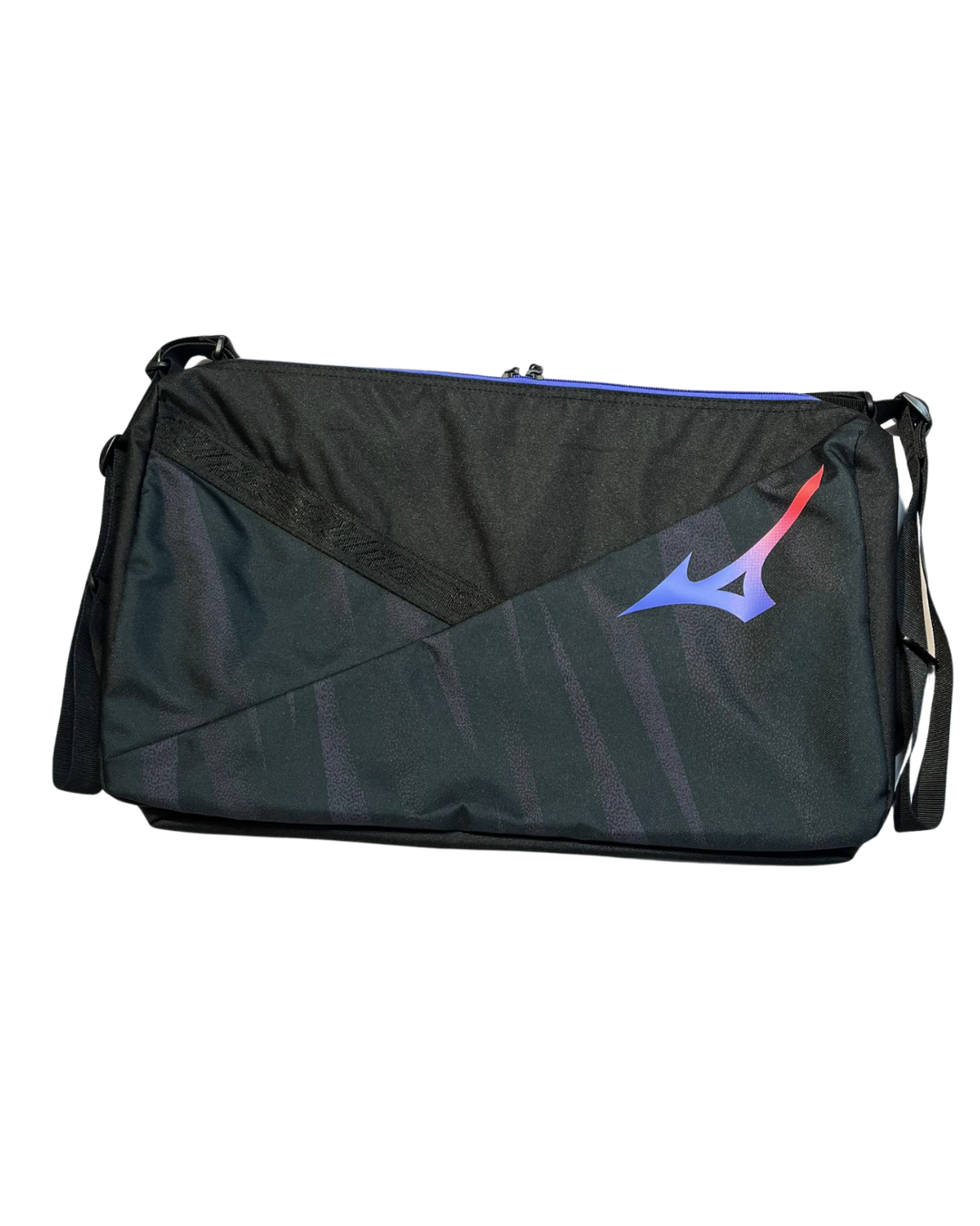 MIZUNO GB HOLDALL WASO 25FW 運動多用途袋 黑x藍紅色logo