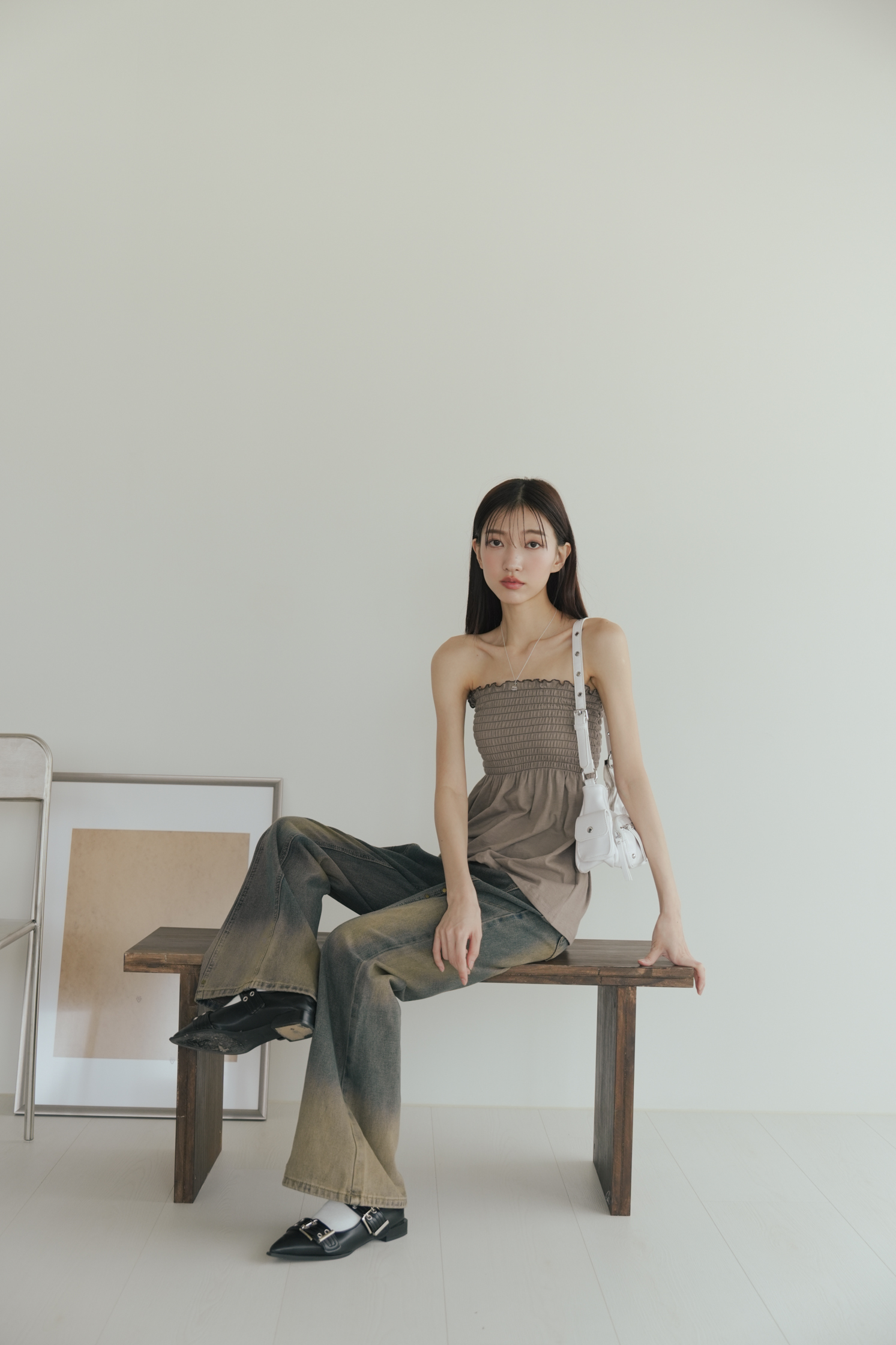 【Hot Sale】Smocked Top #上衣