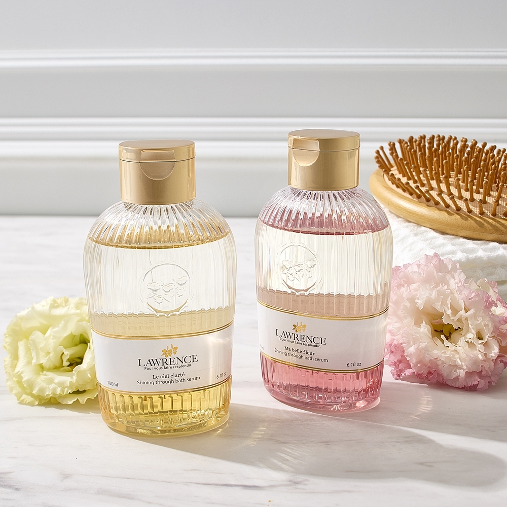 LAWRENCE 柔綸絲-晨曦 溫感風呂精華油180ml