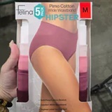 [S] FELINA COTTON HIPSTER PANTY 5-PACK, 1369110-MULTI (SZZ644)