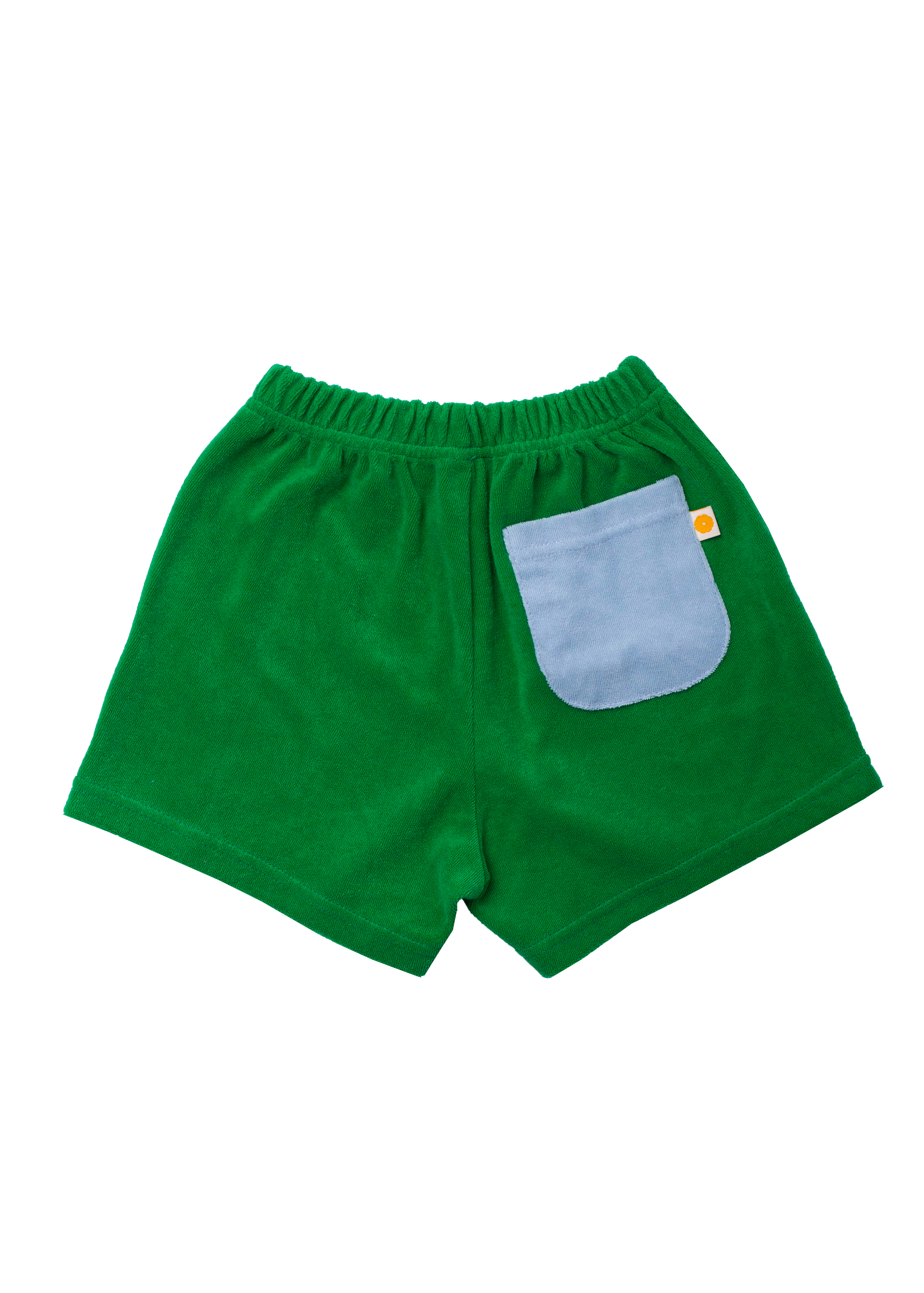 泰瑞拼色短褲 (綠色)