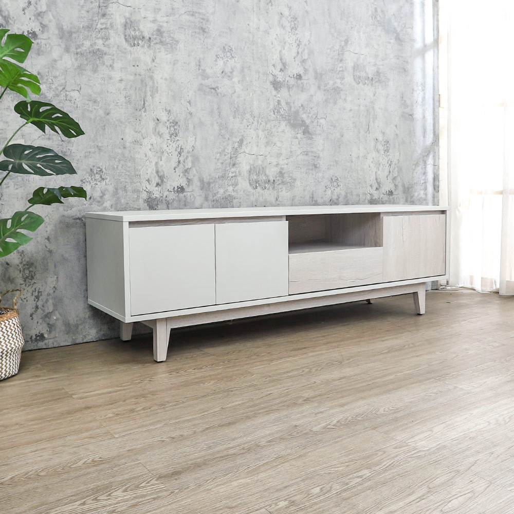 克萊妮5尺三門單抽電視櫃/長櫃/視聽櫃