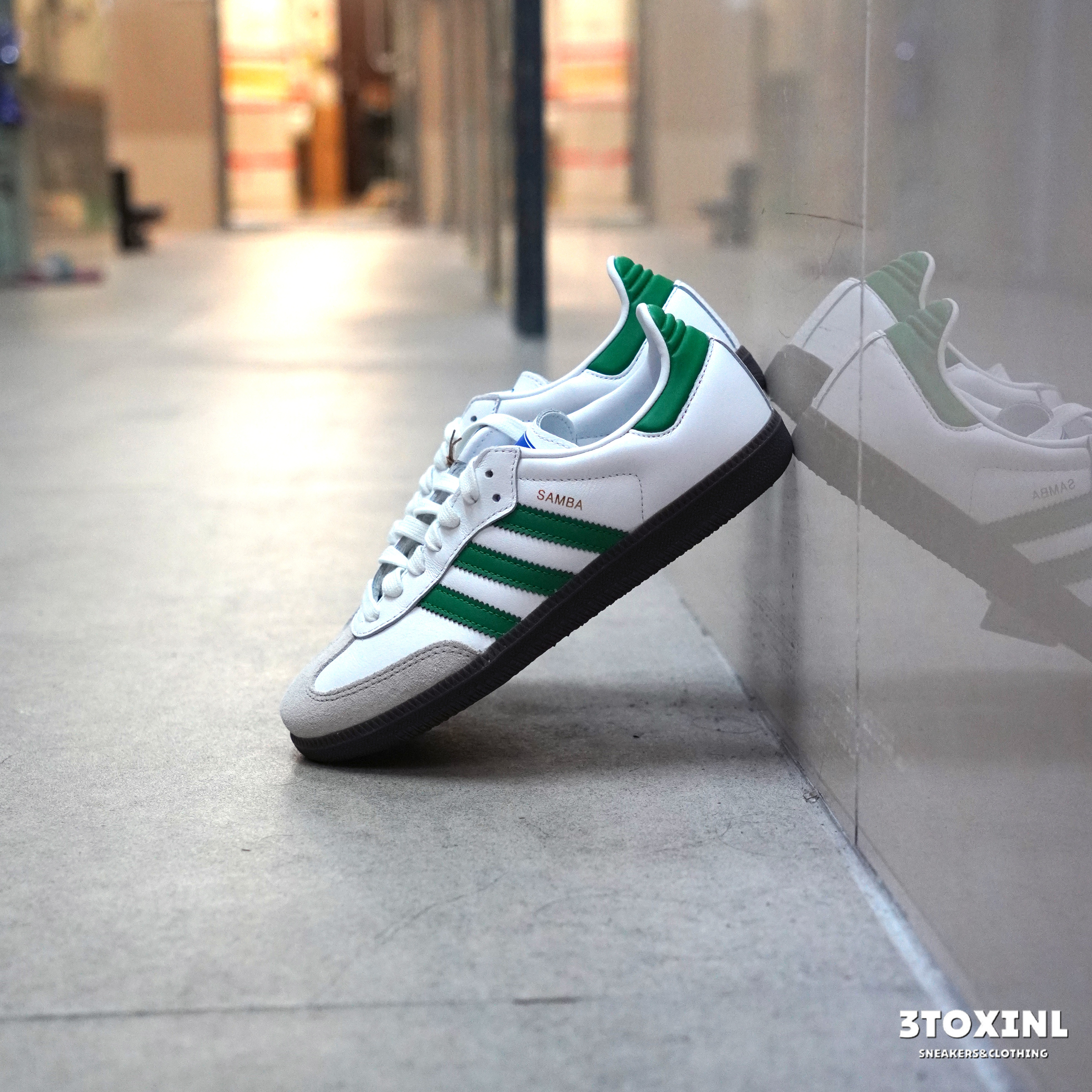 (預訂) Adidas Samba - White Green