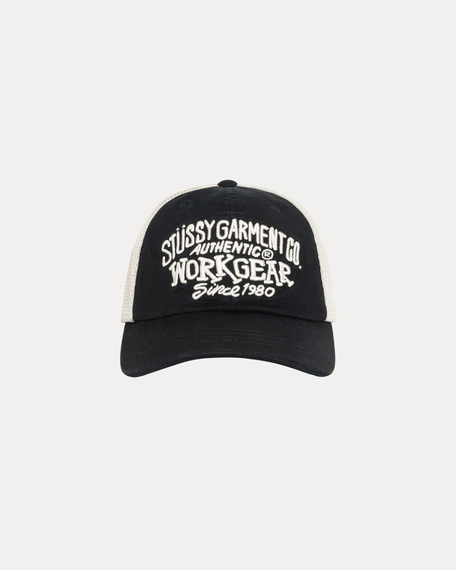 STUSSY LP WORKGEAR STRAPBACK CAP 多字刺繡Logo 卡車帽