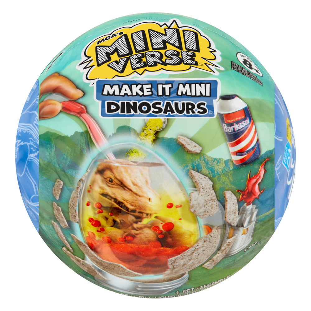 迷你宇宙手作驚喜球-侏儸紀世界 (隨機一顆)