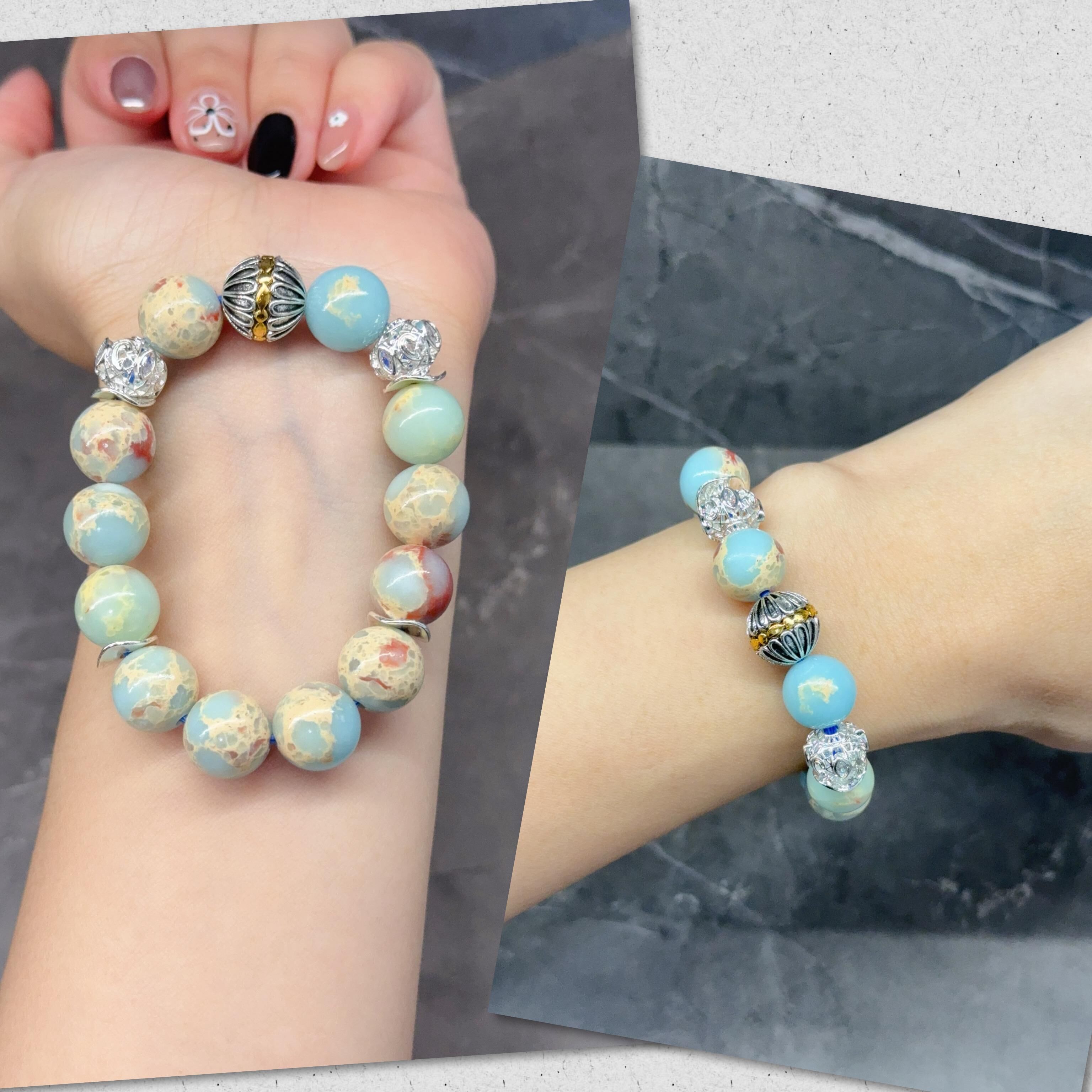 DlY壽山石手串~93AF