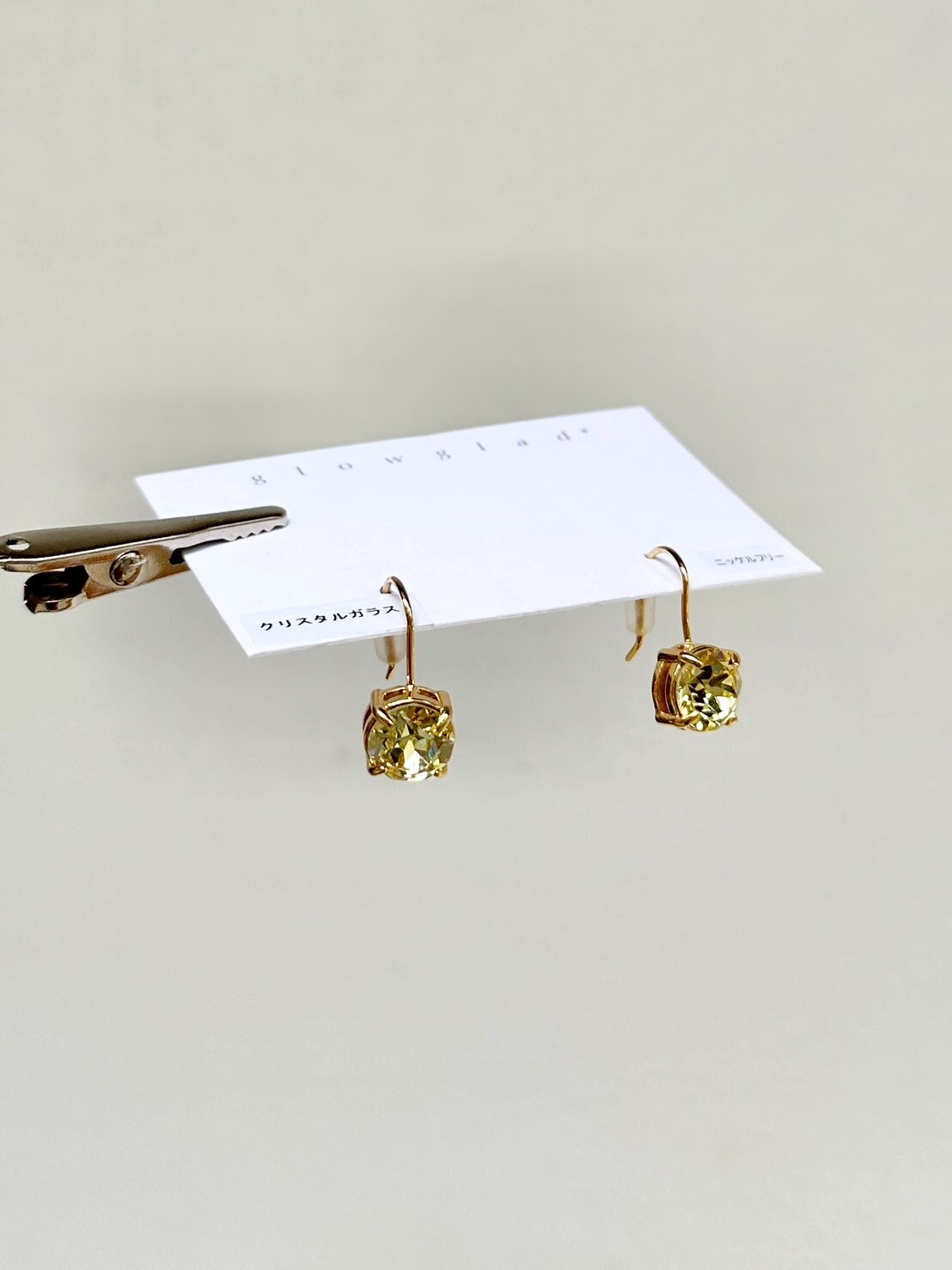 [glowglad] candy hook 耳針 | 黃水仙 | NO.31