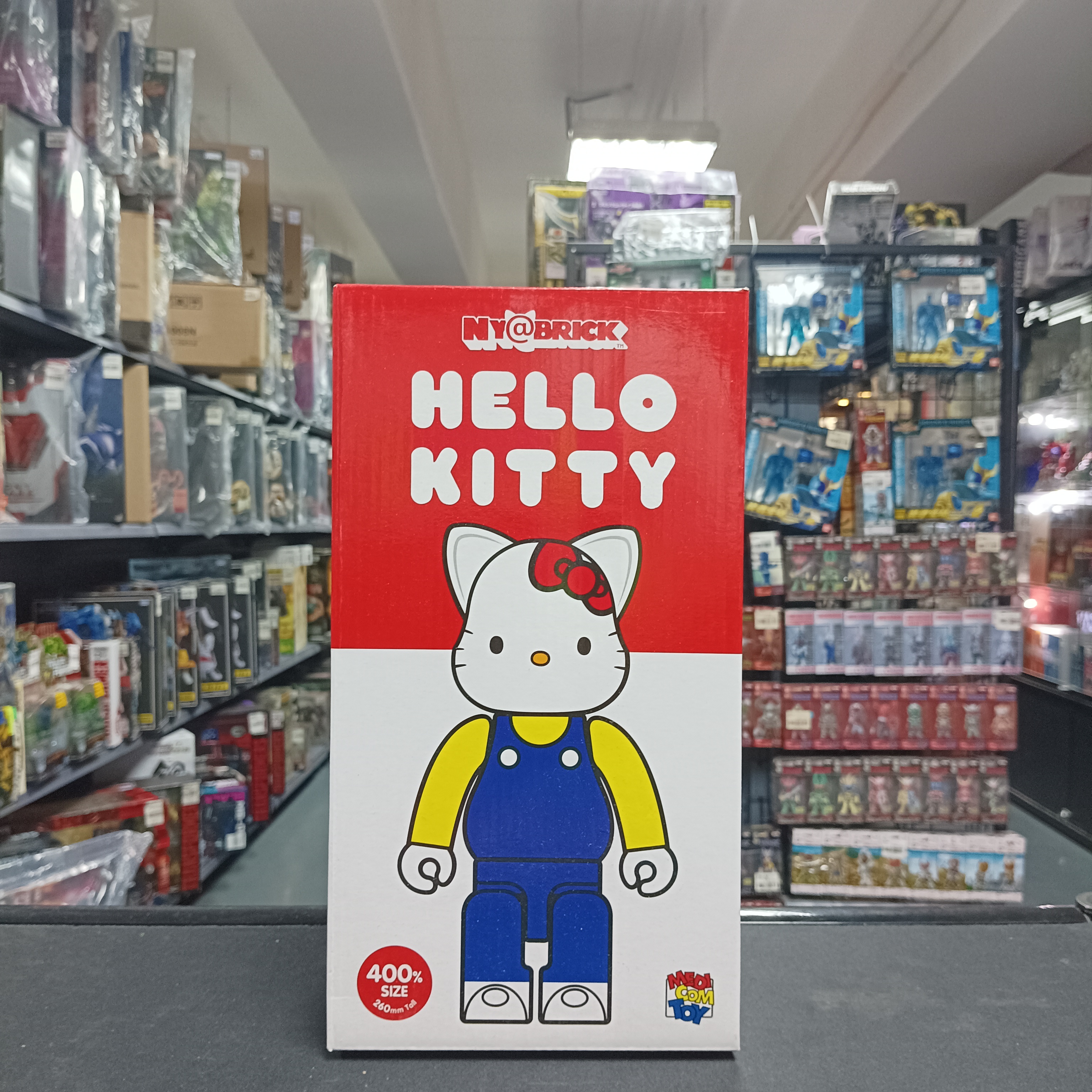 寄賣-Medicom Toy Be@Rbrick - NY@BRICK Hello Kitty 400%