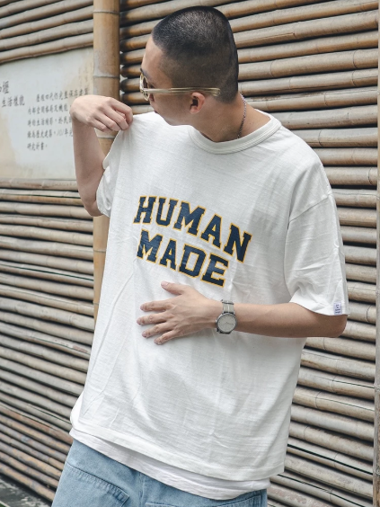 2022AW HUMAN MADE T-SHIRT 短T LOGO 2307 文字 T恤 現貨