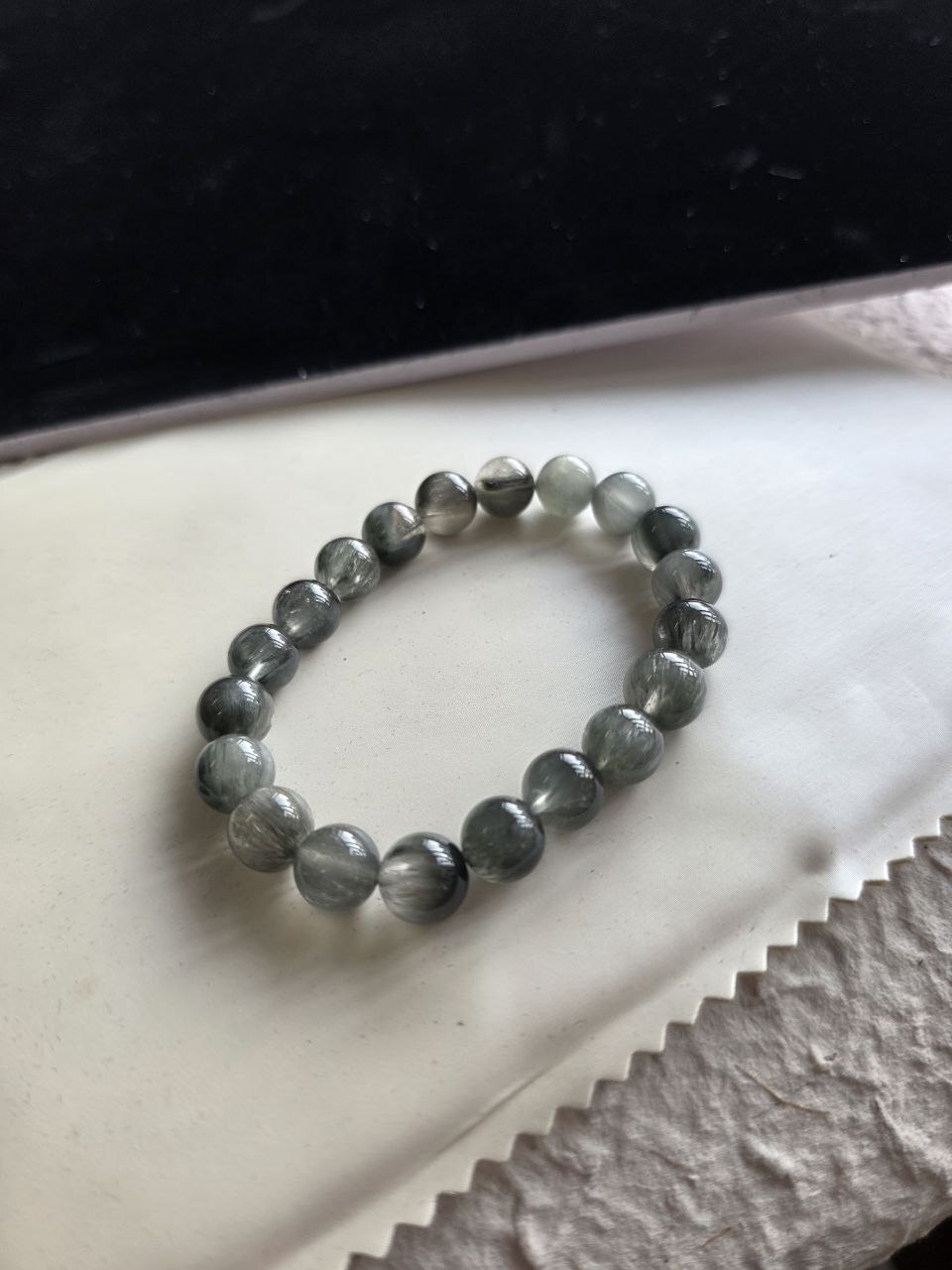 藍兔毛手鏈 10.2mm  (一圖一物)