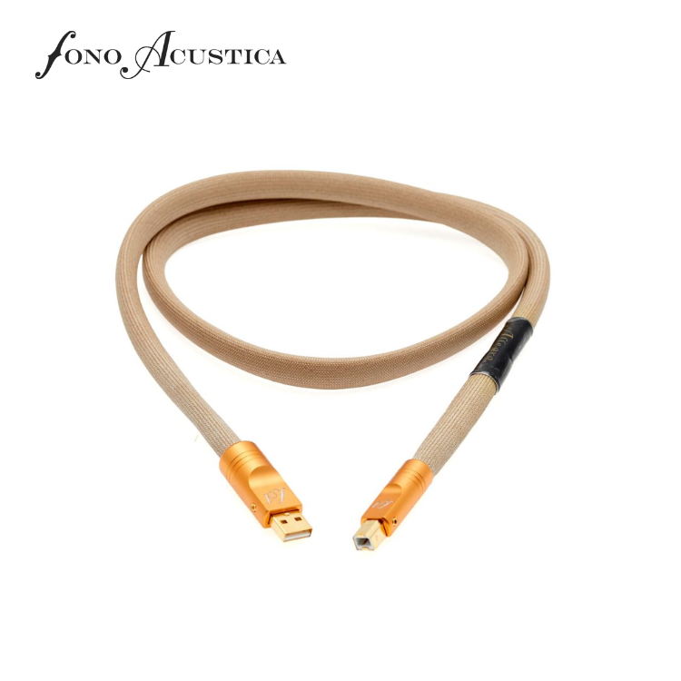 Fono Acustica Allegro - 銀+無氧銅合金 USB線 (1條)