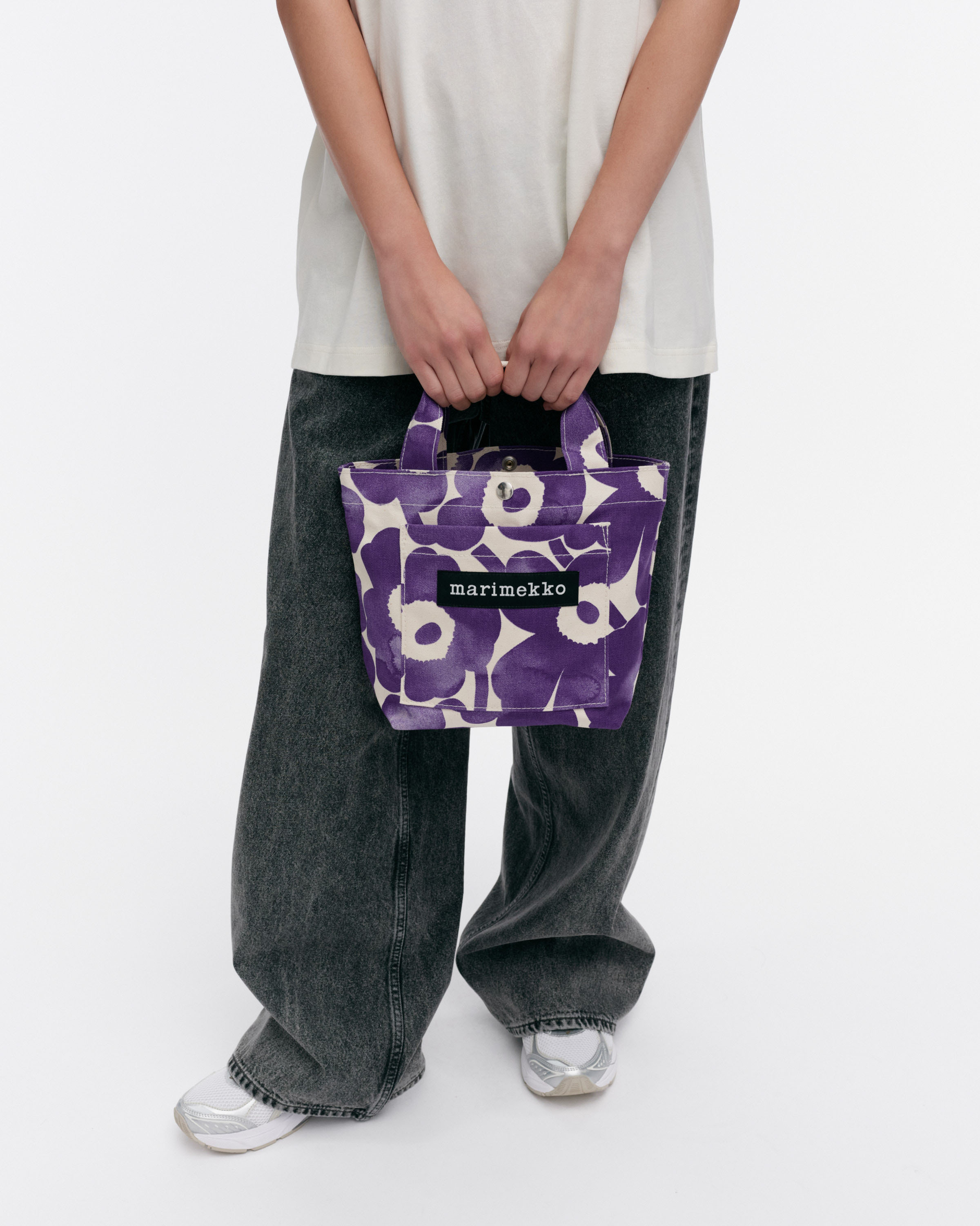 AE LUNCHBAG AKVARELLI UNIKKO 印花手提包