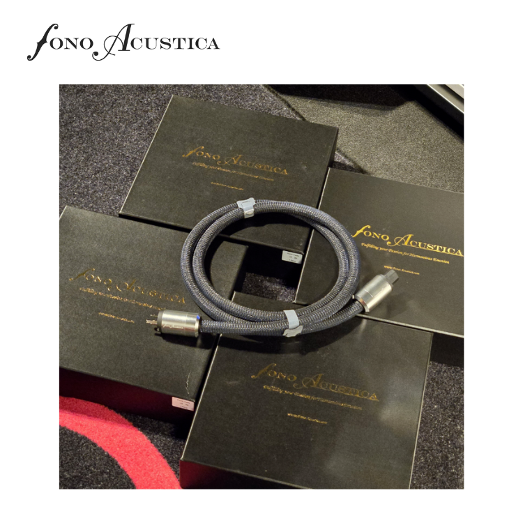 Fono Acustica Legato - 電源線 (EU / US 插頭) (1條)