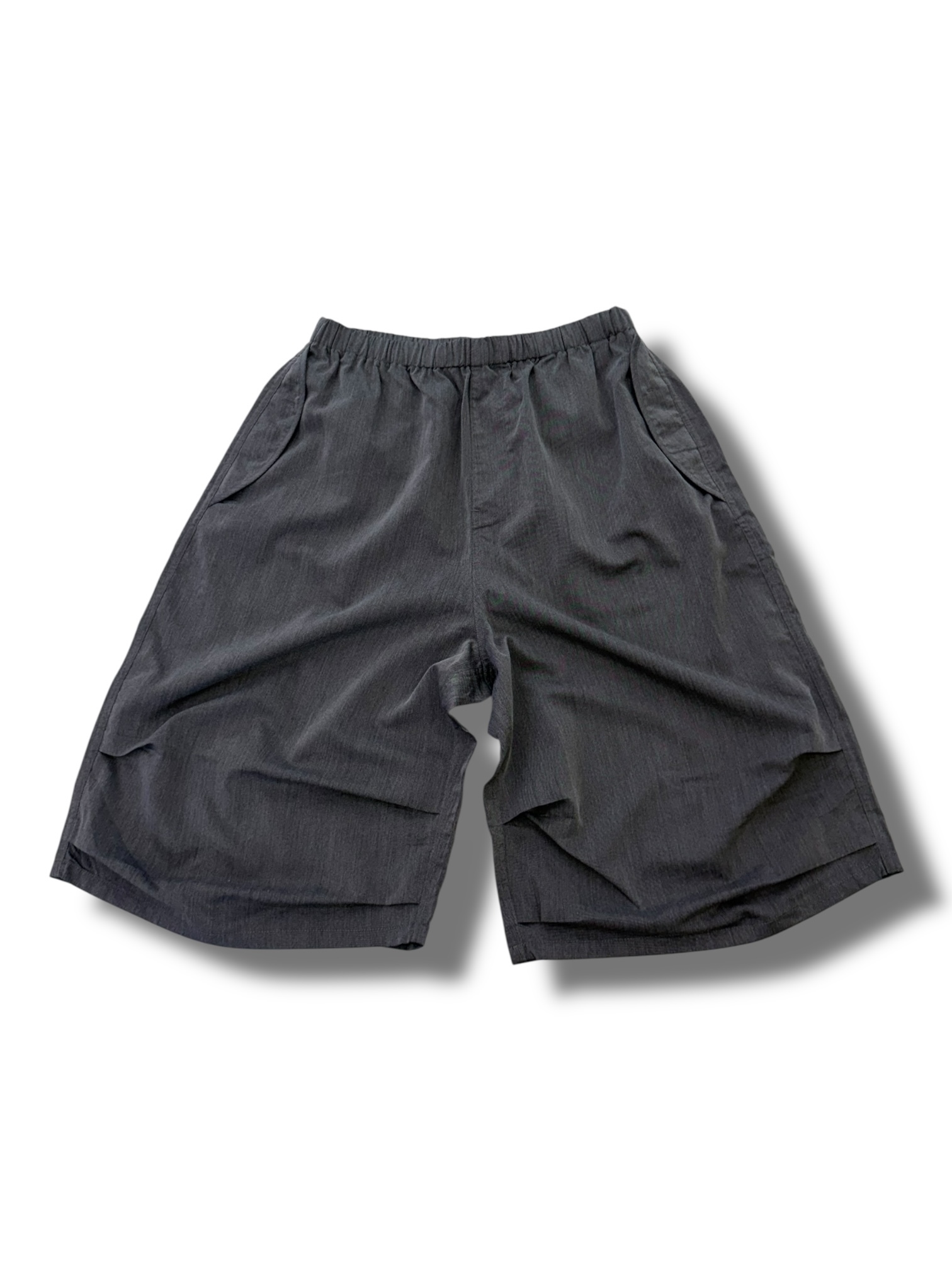 Symphony 短褲-剪裁西裝面料-（灰）