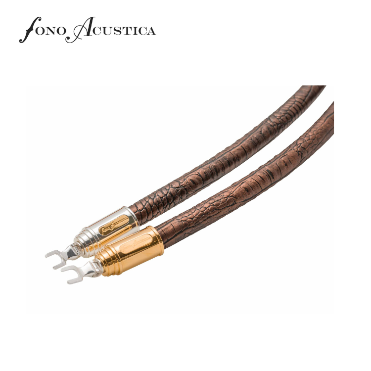 Fono Acustica Grandiosso 15 週年 限量版 金銀合金旗艦喇叭線 (1對)