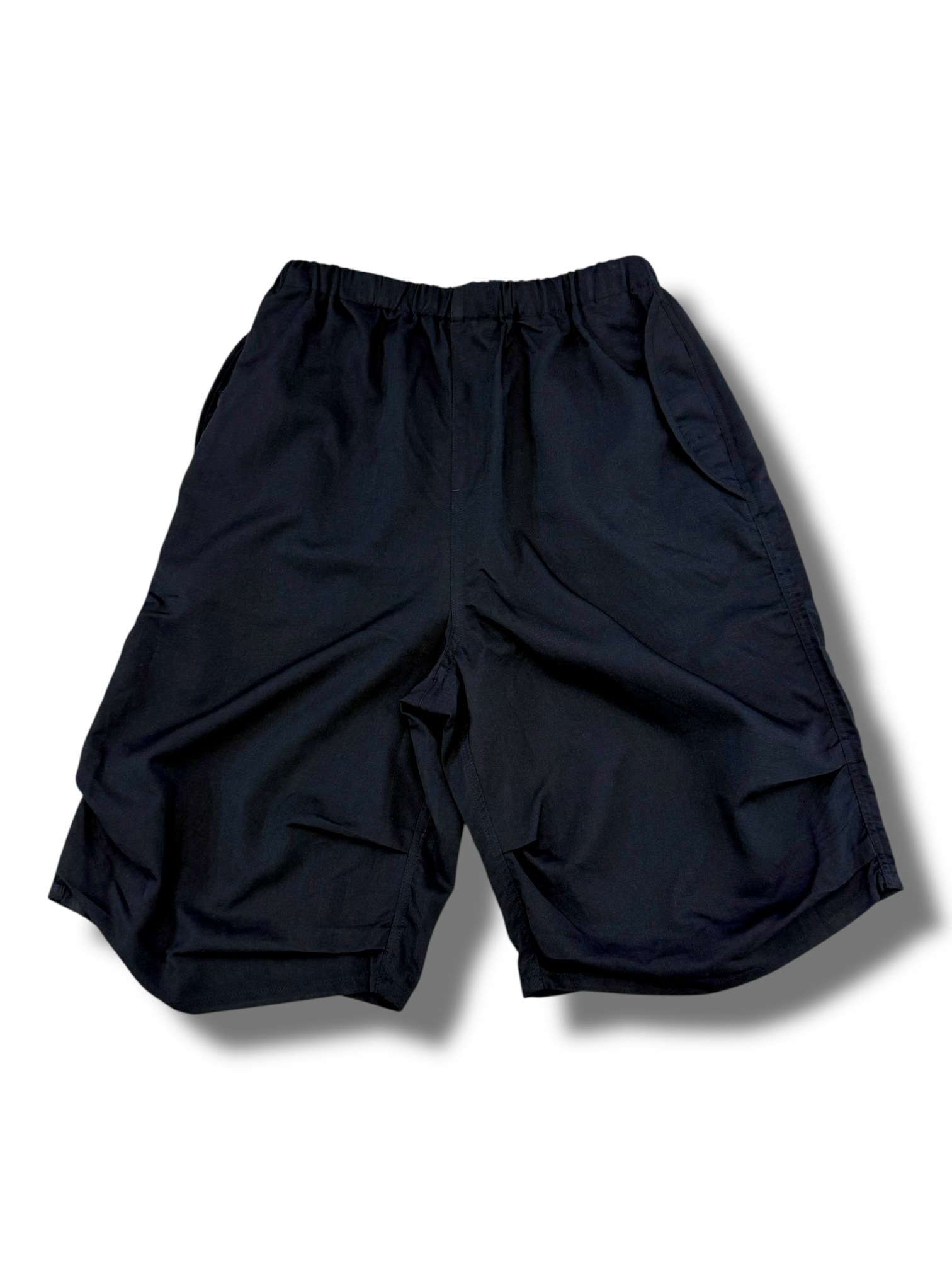 Symphony 短褲-剪裁西裝面料-（黑）