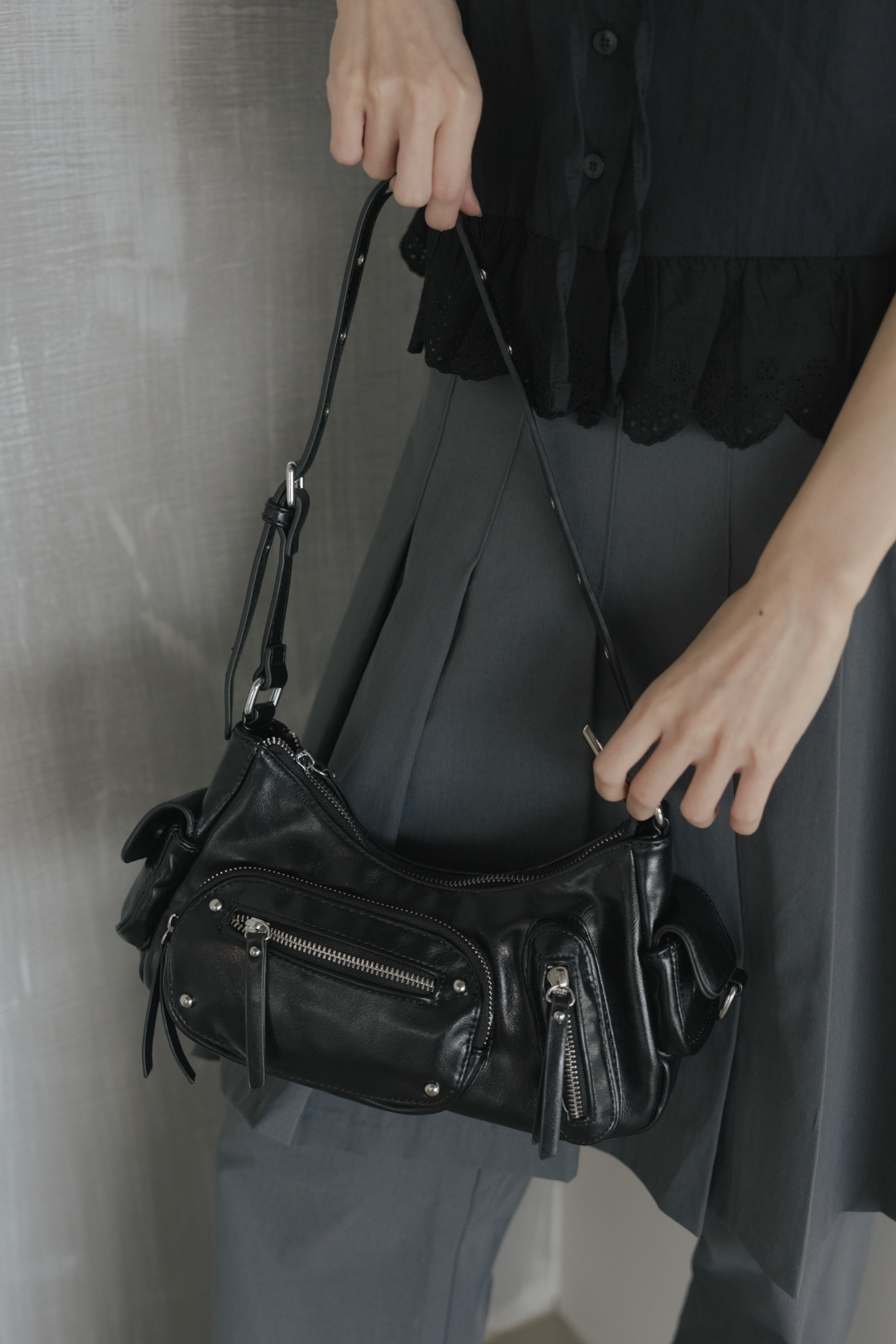 Sovra Biker Bag #肩背包