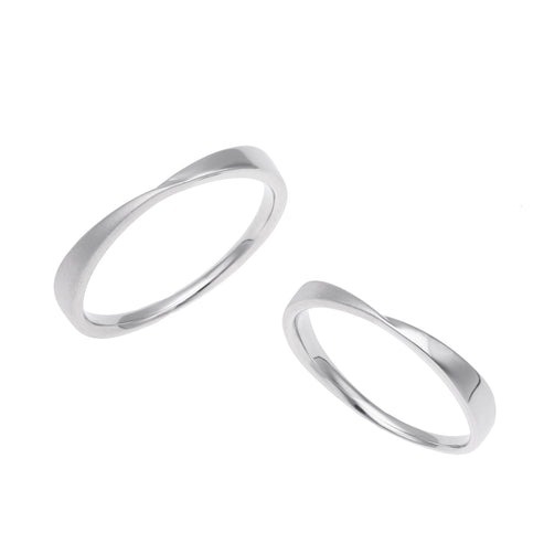 【me.luxe】SV銀對戒-默契-男女對戒