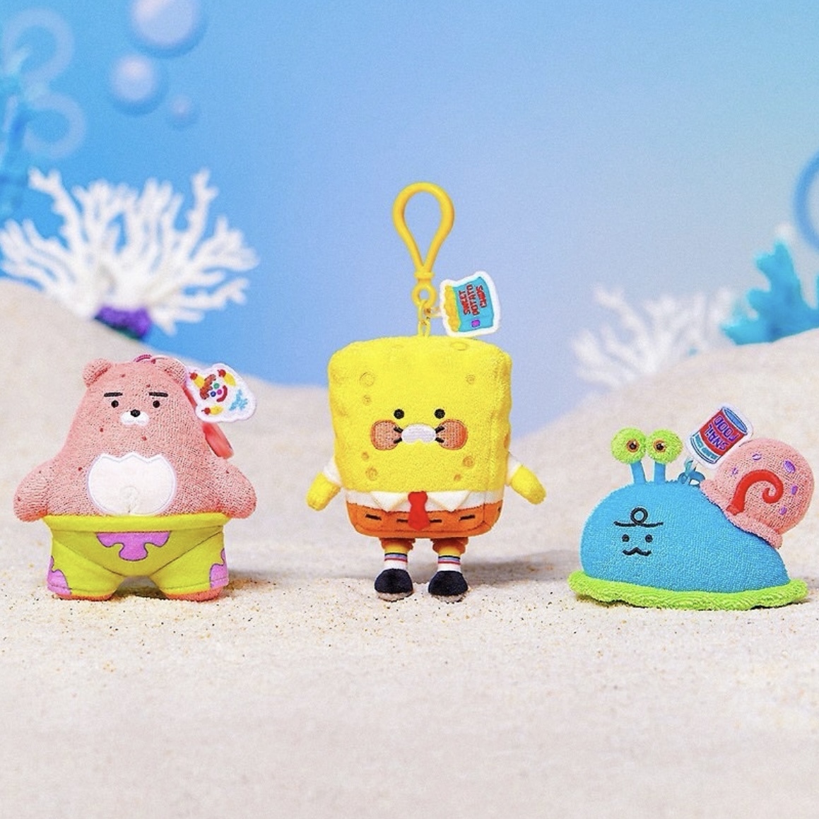 SPONGEBOB x KAKAO FRIENDS 聯名款 吊飾 春植 萊恩 海綿寶寶 派大星 韓國代購
