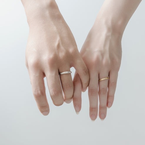 【me.luxe】SV銀對戒-堅定的愛-男女對戒