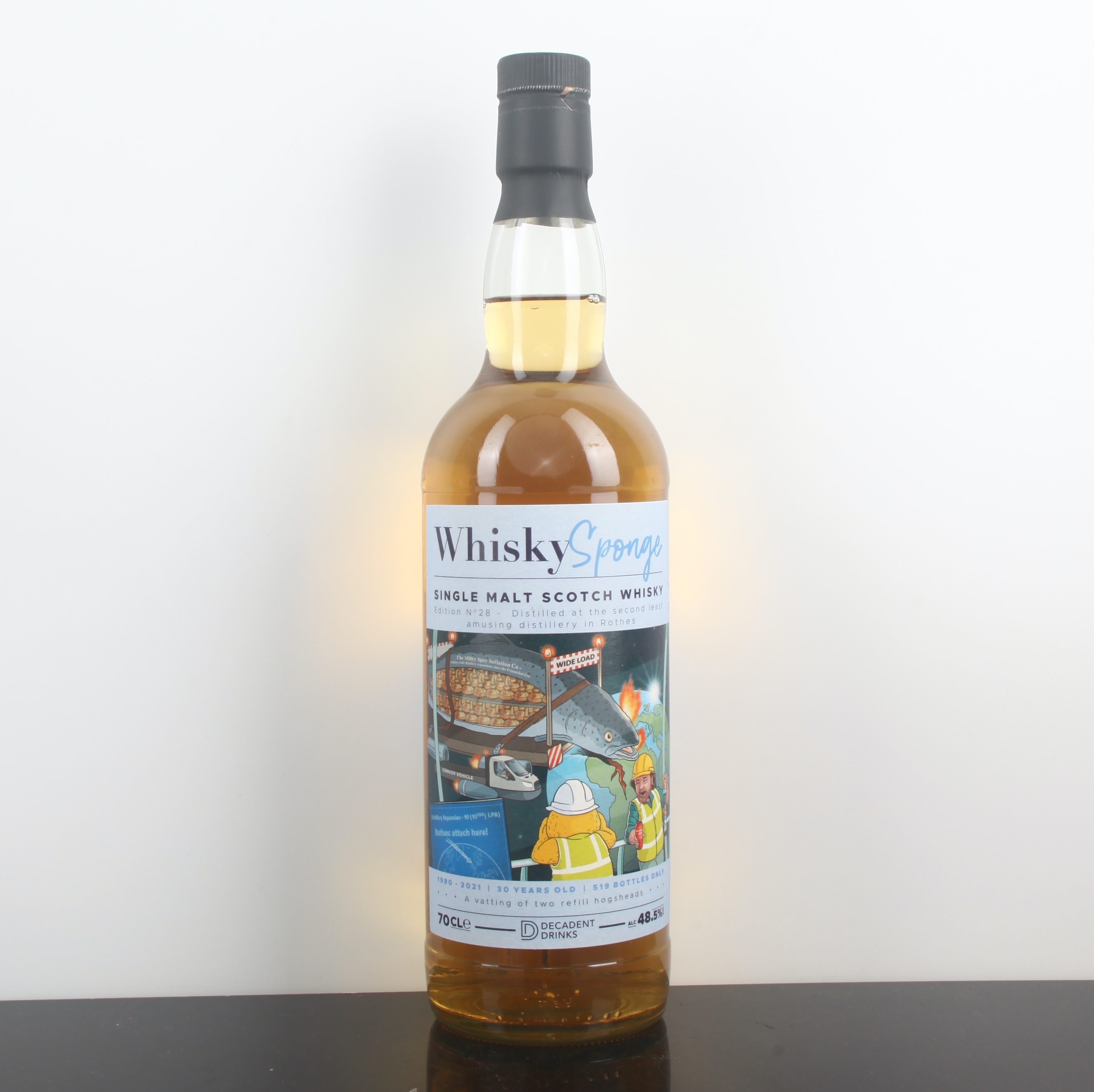 Glenrothes 1990 30YO 48.5% Whisky Sponge Edition No.28