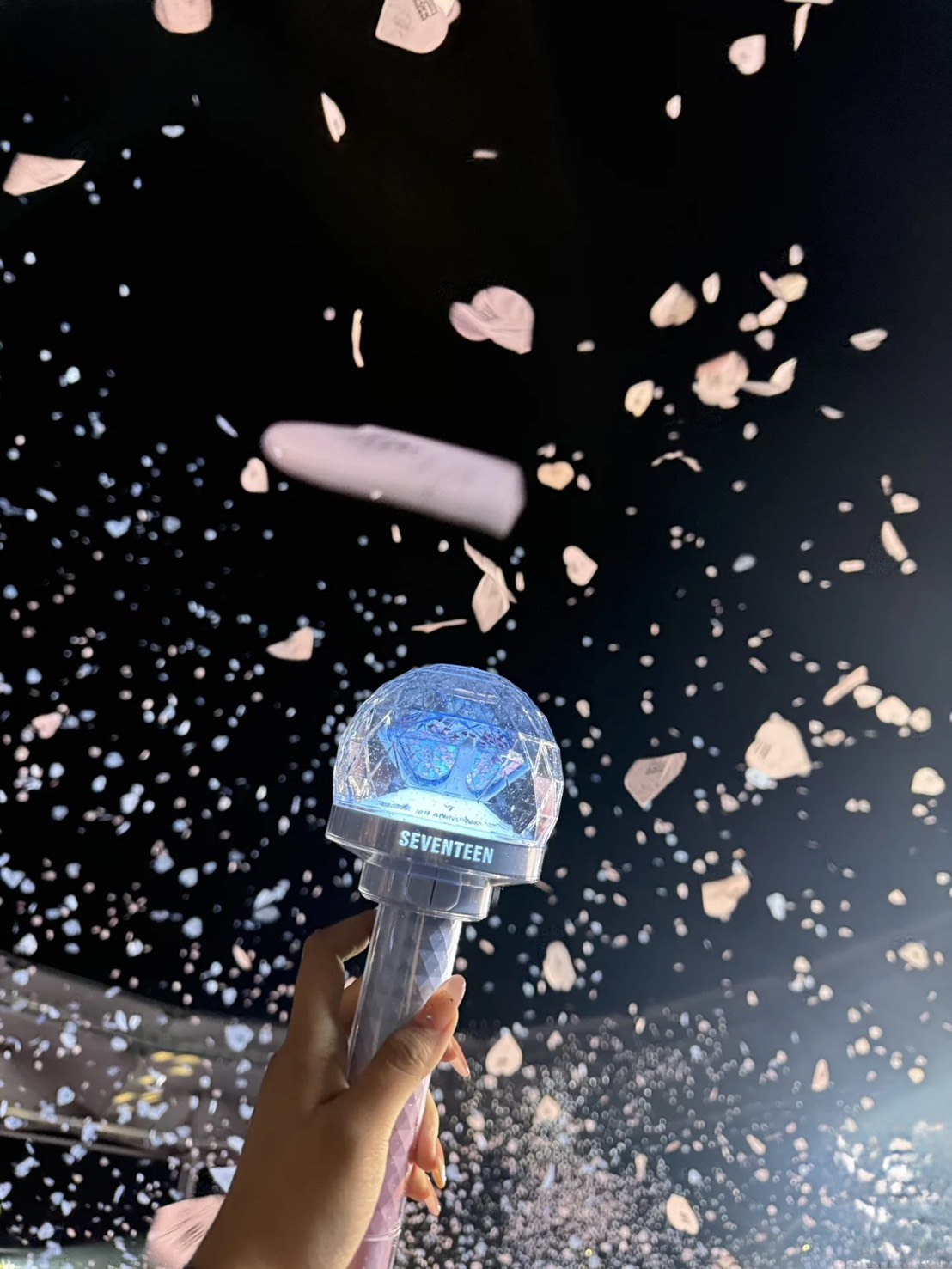 <豪雨來襲🐯🍚> SEVENTEEN 十週年官方手燈/迷你吊飾手燈