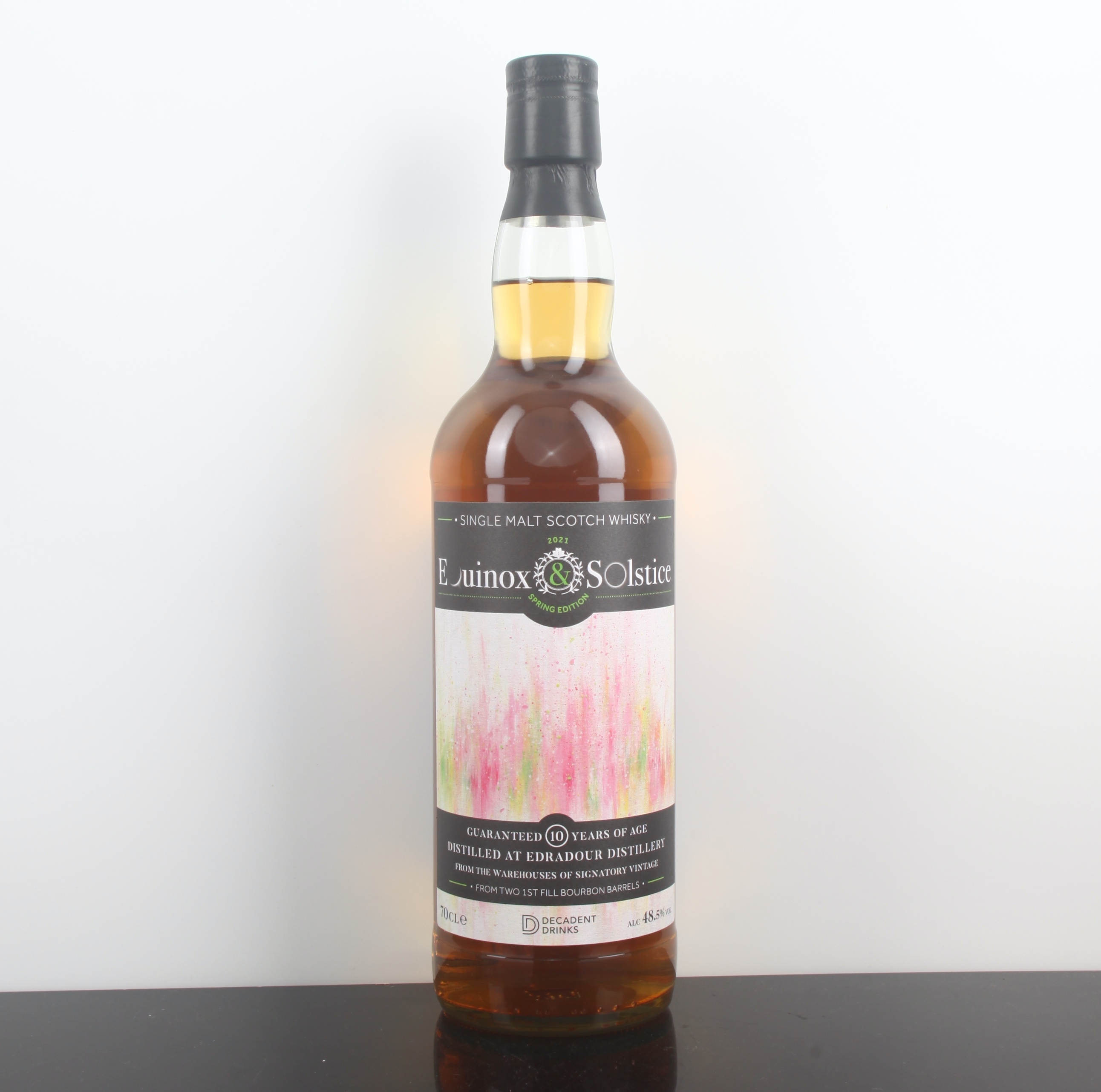 Decadent Drinks Equinox & Solstice Spring Edition Edradour 2003+2010 10YO 48.5% @